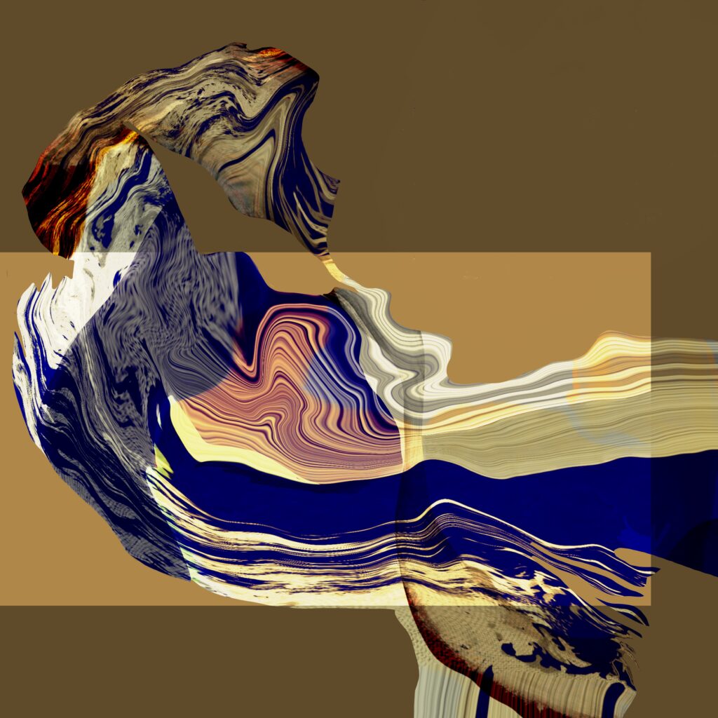 Internalization 2 is part of the ongoing Internalization series by flash for empathy. This contemporary abstract artwork is created by the artist Andrea M. Weiss and is part of a strictly limited edition. Available in 100 x 100 cm as an archival pigment print on canvas.