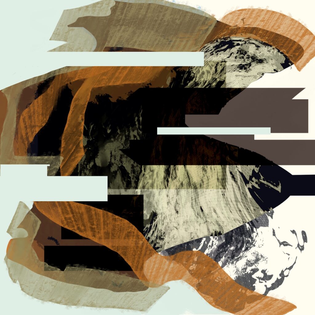 Contemporary abstract artwork by flash for empathy, 2026. created and produced by the artist Andrea M. Weiss this piece is part of a strictly limited edition of 5. No further editions will be produced.