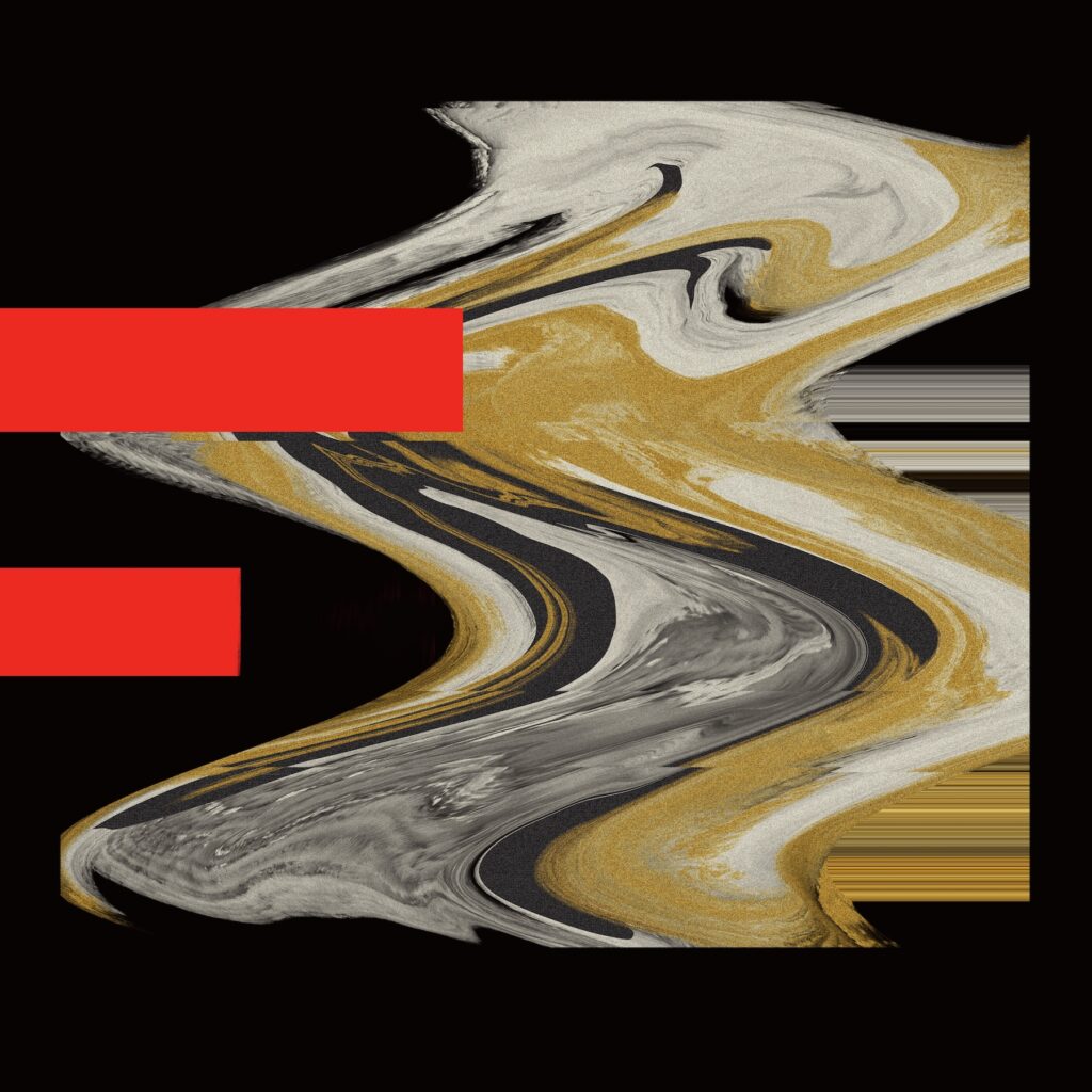 Abstract painting from the ongoing Fracture series by flash for empathy, 2026. This piece, 100 x 100 cm is created by the artist Andrea M. Weiss and produced as an archival pigment print on canvas. This Fracture piece is part of a strictly limited edition of 5. No further editions will be produced.