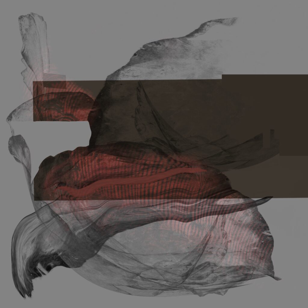 Contemporary abstract artwork Obstruction is part of the ongoing Obstruction series by flash for empathy. Created by the artist Andrea M. Weiss and produced as an archival pigment print on canvas. This piece is strictly limited.